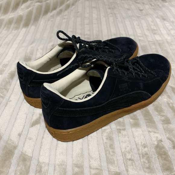 Puma Shoes - PUMA BASKET Black Suede 🖤